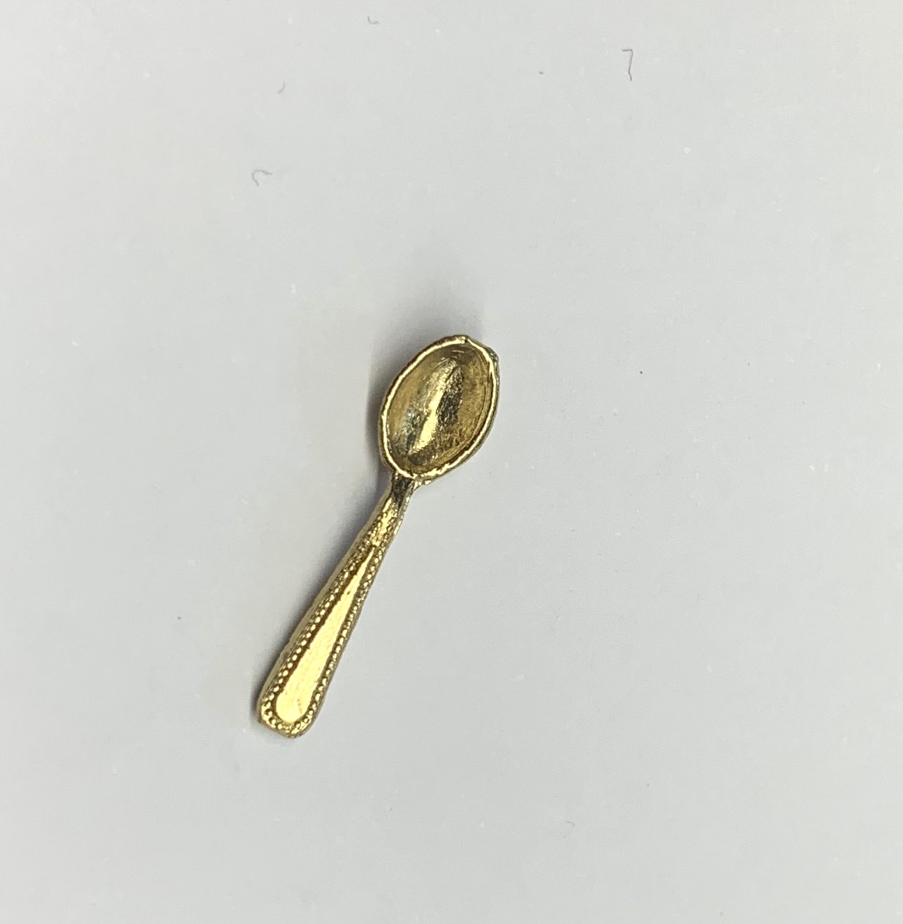 spoon  gold finish