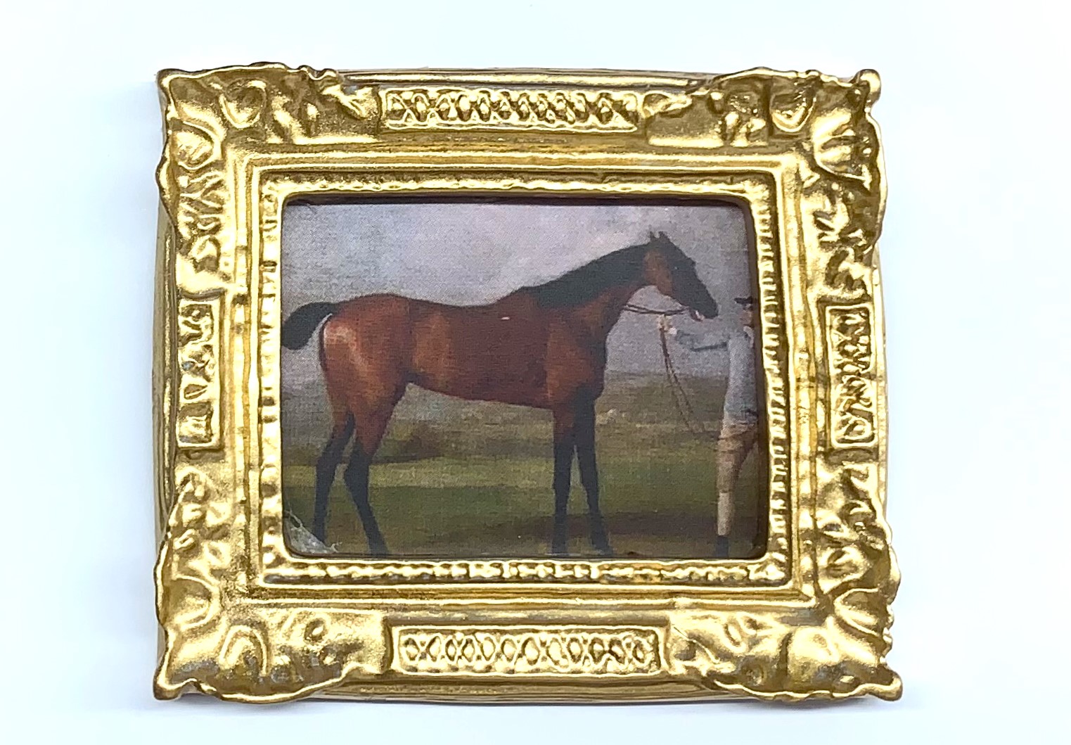 Framed painting - Molly Long-legs With Her Jockey