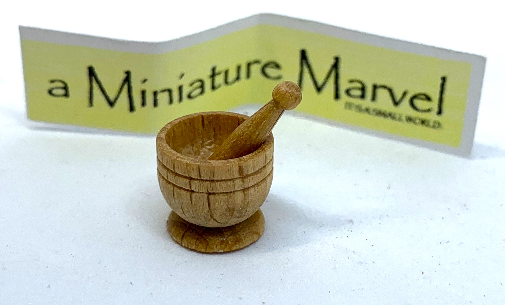 pestle and mortar wooden turning