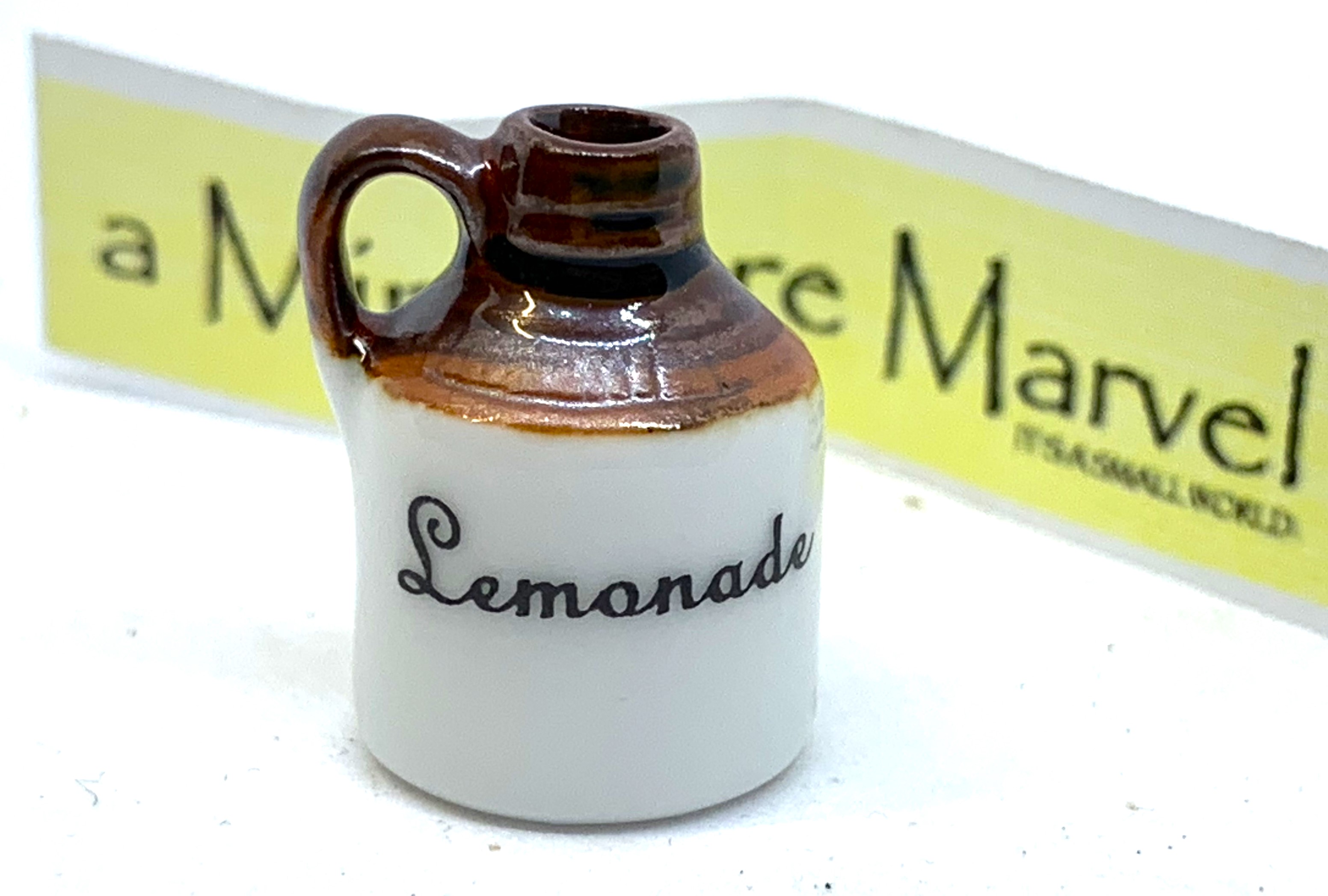 Semi Glazed Lemonade Flagon