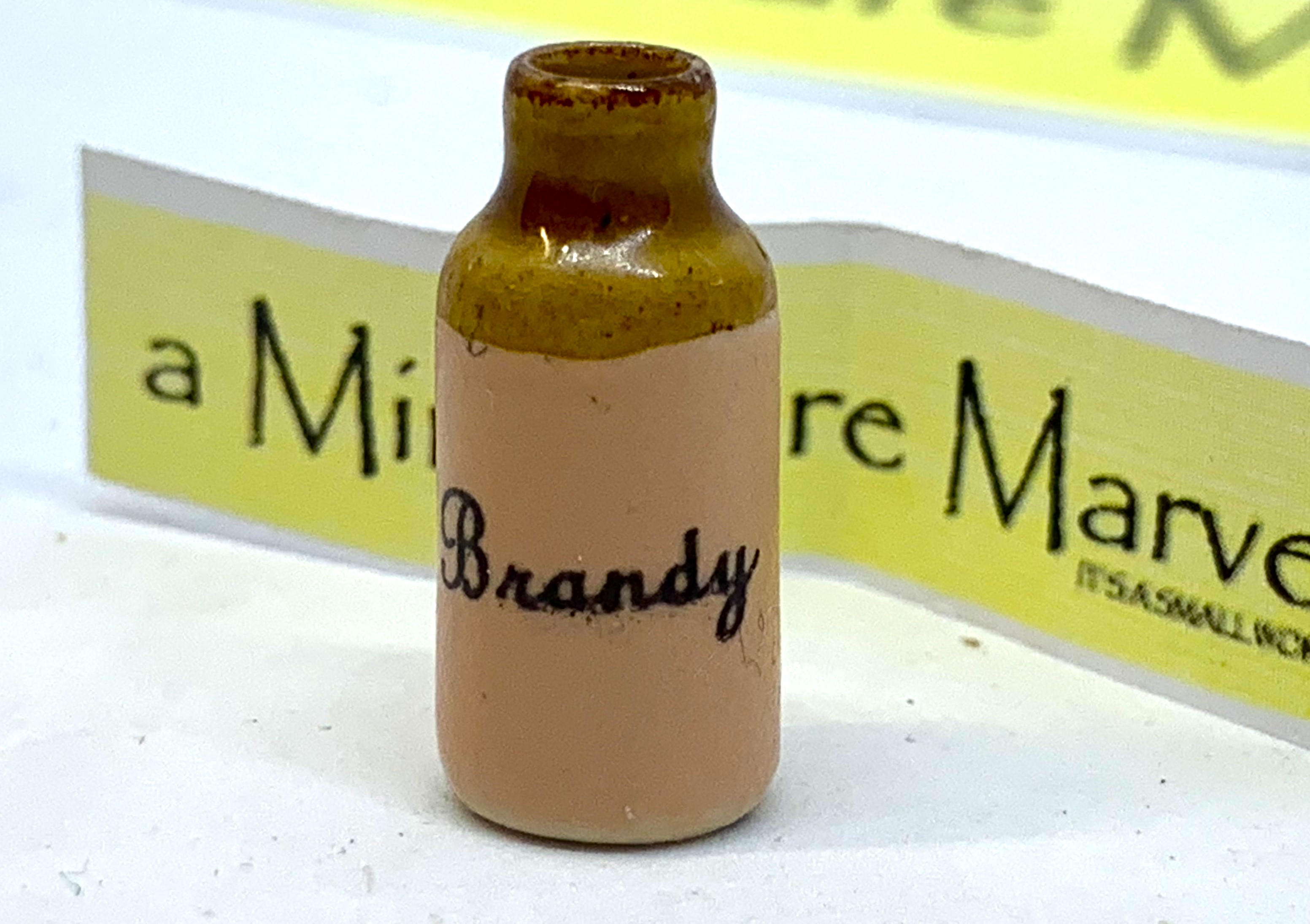 Stoneware Bottle of  Brandy