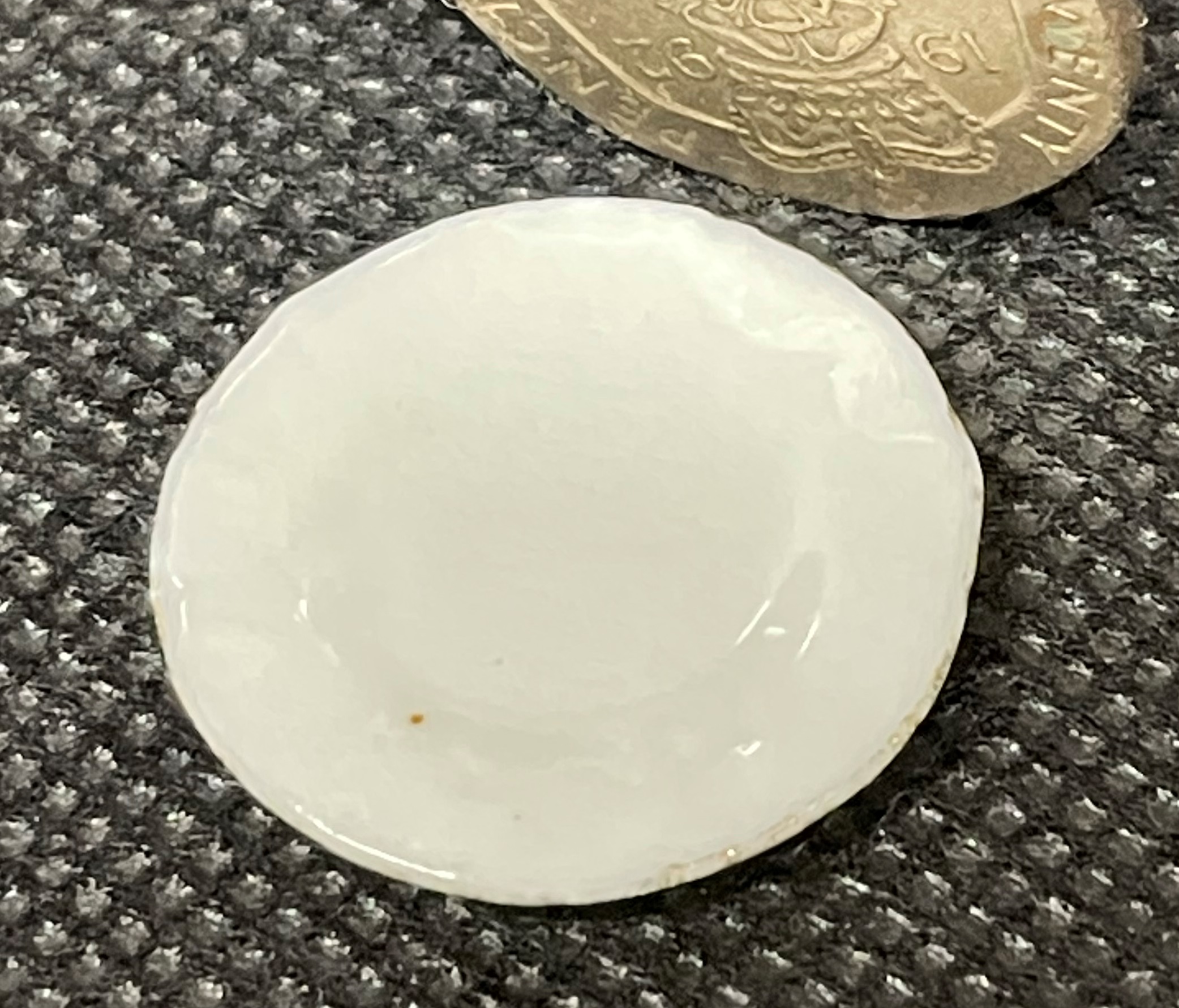 White China Plate