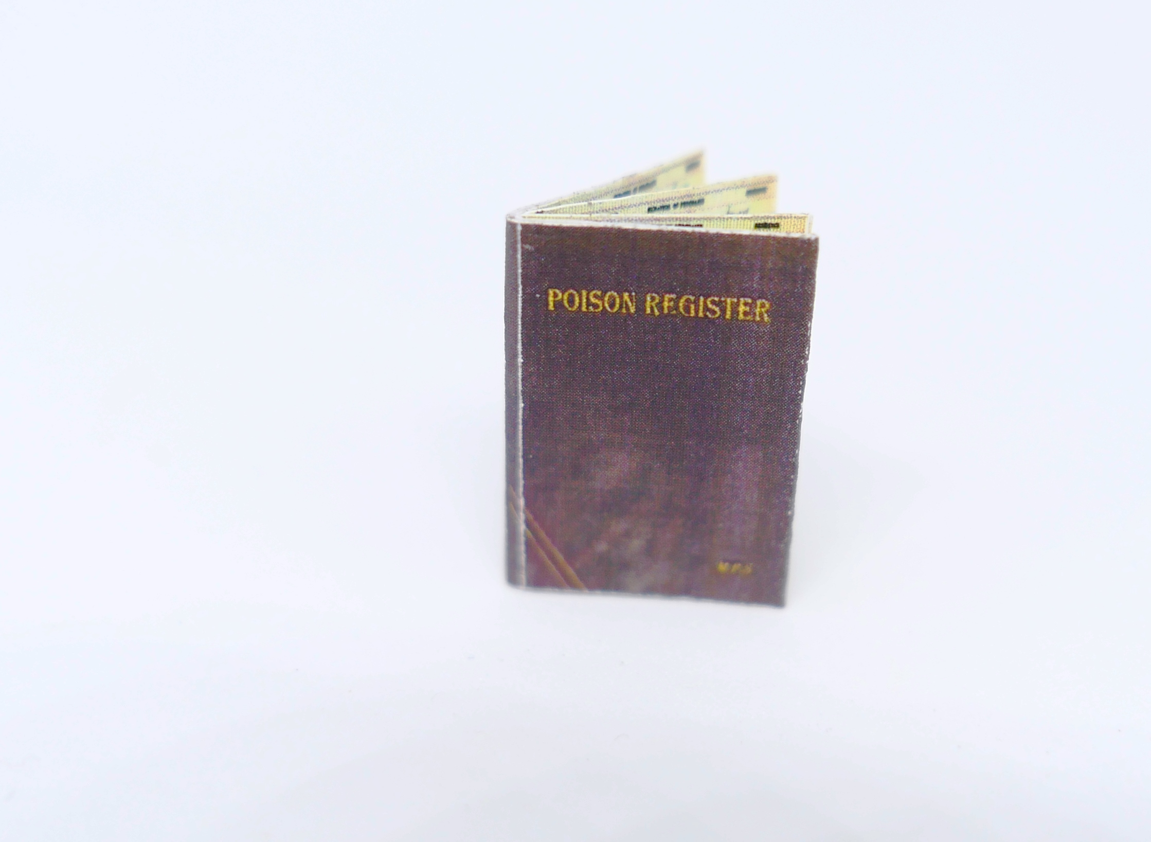 Pharmacists Poison Register Book