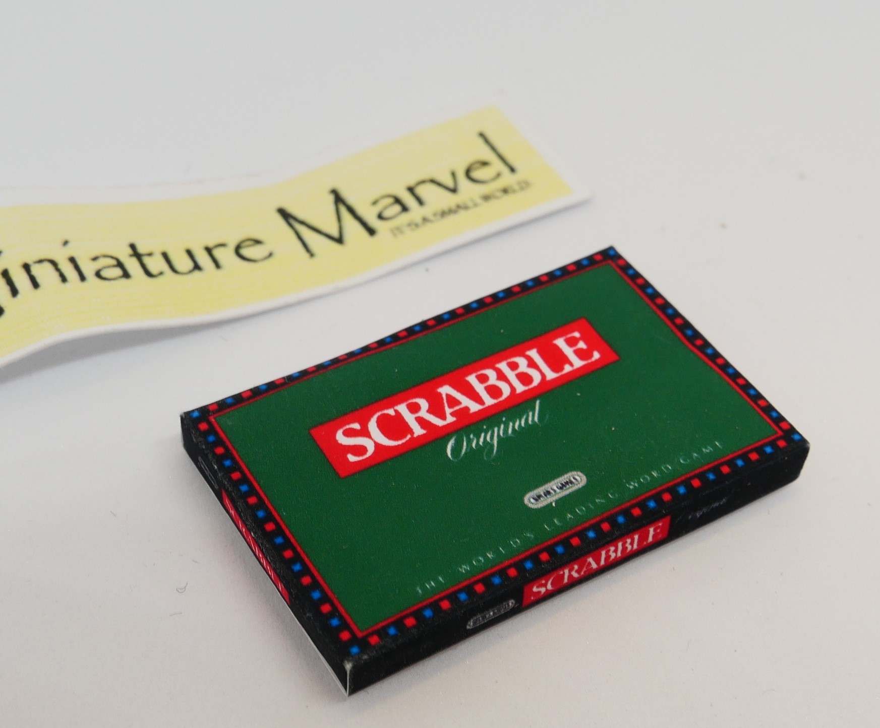 Scrabble game box