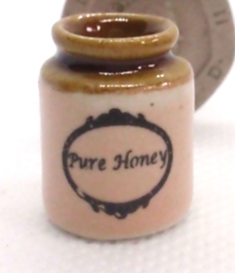 Stoneware Jar of Pure Honey