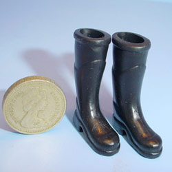 Rubber Wellington Boots - Black