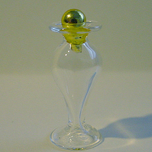 Fine Glass Jar With stopper