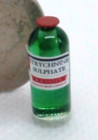 Bottle of Strychine Sulphate Poison