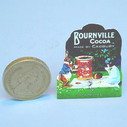 Bournville Cocoa Standing Advertising Sign