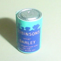 Tin of Robinsons Barley