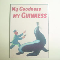 Guinness Advertising pub  Sign