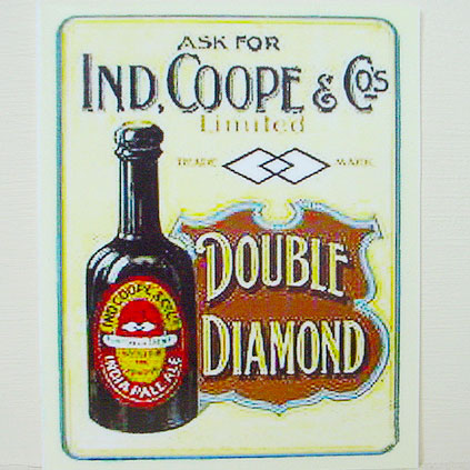 Double Diamond Pub Sign