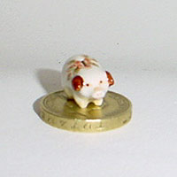 1/24th Scale China Piggy Bank Floral