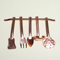 Copper Kitchen Utensils