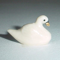 China Swan Ornament